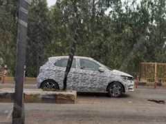 Tata Tiago Facelift Spotted Testing In India