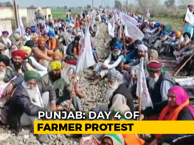 25 Trains Cancelled, 7 Diverted Over Farmers' Protests In Punjab