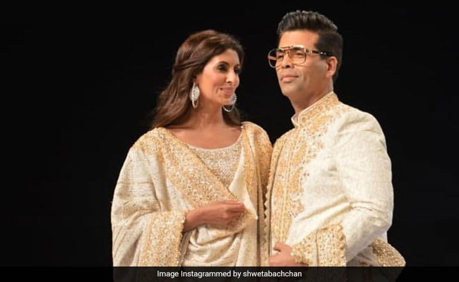Shweta Bachchan's 'Wolves In Chic Clothing' Pic With Karan Johar Will Make You ROFL