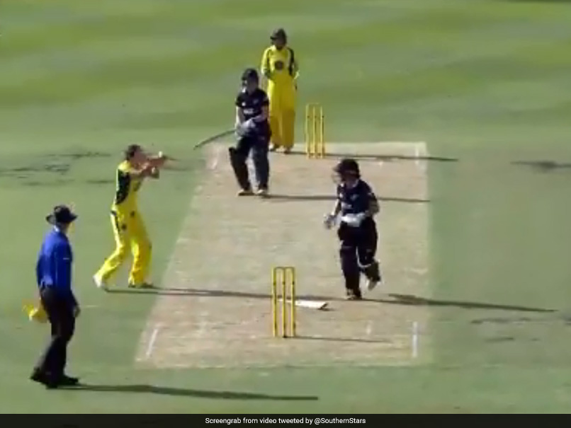 Watch: New Zealand Batswoman Dismissed In One Of The Unluckiest Ways Possible