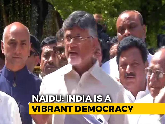 Chandrababu Naidu In Delhi, Says Poll Body Works On PM's "Instructions"
