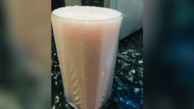 Feeling Dehydrated? Beat The Heat With This 3-Ingredient Rose Lassi