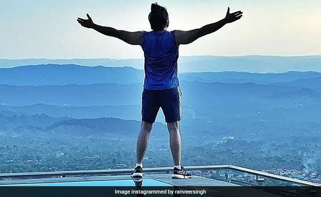 Ranveer Singh Is On 'Top Of The World' On The Sets Of <i>'83</i>