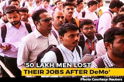50 Lakh Lost Jobs Over 2 Years, Trend Began Just After Notes Ban: Report 50 Lakh Lost Jobs Over 2 Years, Trend Began Just After Notes Ban: Report