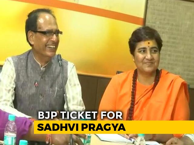 BJP Fields Malegaon Accused Sadhvi Pragya vs Digvijaya Singh In Bhopal