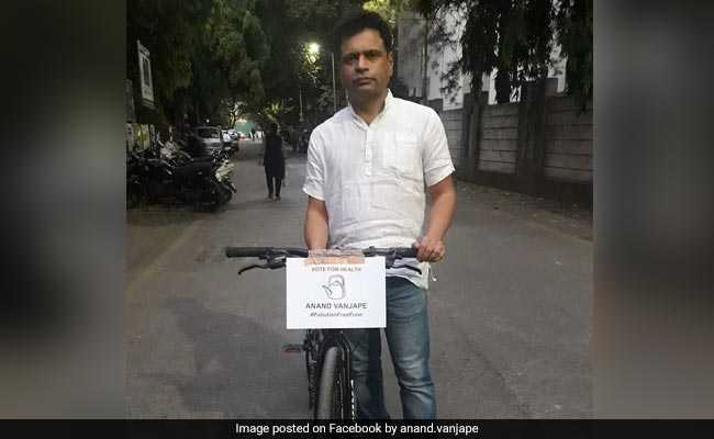 Elections 2019: Pune Candidate, With Agenda To Rid City Of Pollution, Cycles 60 km Daily