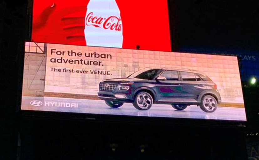 Upcoming Hyundai Venue Features On Times Square Billboards
