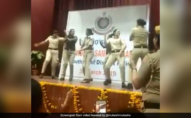 Video: Delhi Policewomen, IPS Officer Shake A Leg To Sapna Choudhary Song