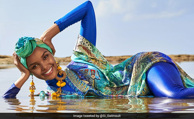 Viral: Model Wears Hijab, Burkini For Sports Illustrated Swimsuit Issue