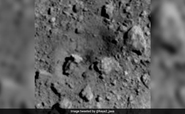 Japan Creates First Artificial Crater On Asteroid