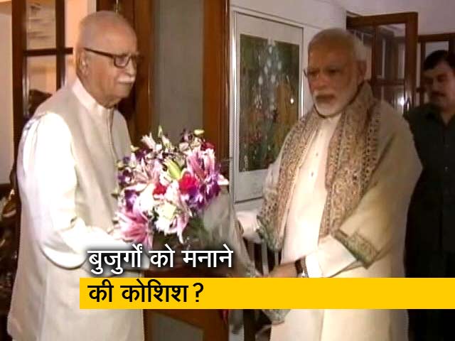 आडवाणी और एम एम जोशी से मिलेंगे अमित शाह