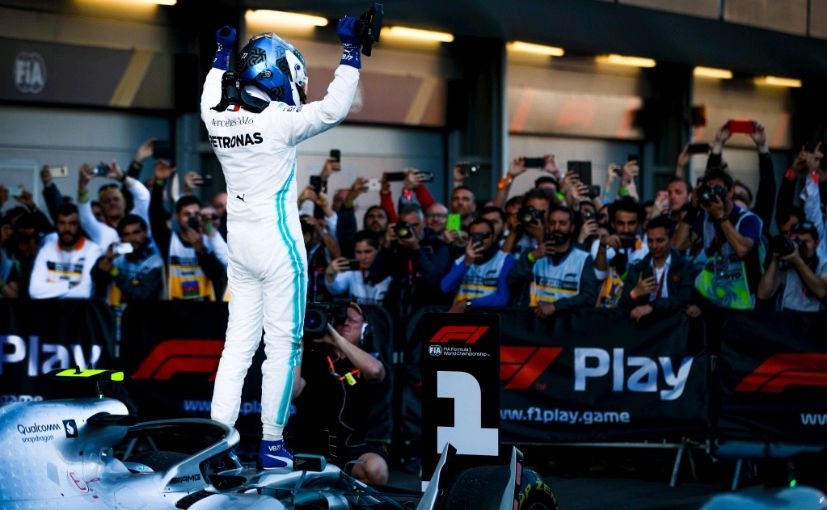 F1: Bottas Fends Late Charge From Hamilton To Win Azerbaijan GP