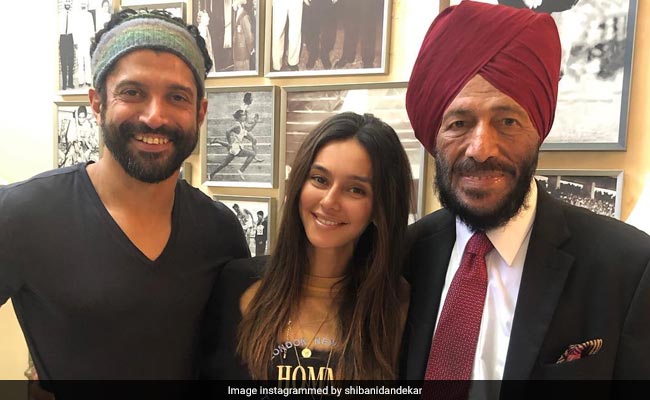 When Shibani Dandekar Met The 'Real And Reel' Life Milkha Singh