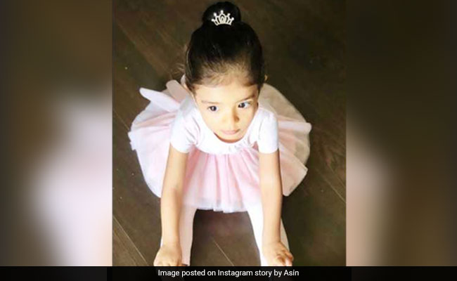 Asin's Daughter Arin, 18-Months-Old, Is The Cutest Ballerina Ever
