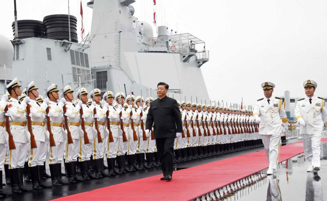 China Shows Off New Destroyer As Xi Jinping Views Major Naval Parade