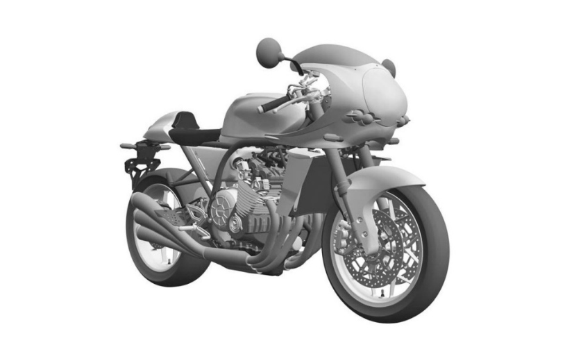 Honda Patents Reveal CBX Concept With Six-Cylinder Engine