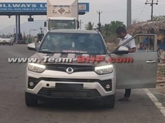 Global-Spec SsangYong Tivoli Facelift Spotted In India