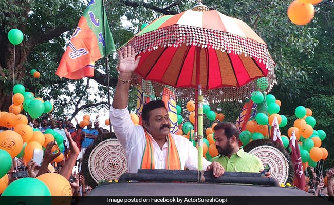 Kerala Actor-Politician Suresh Gopi Charged For "Misbehaving" With Woman Reporter