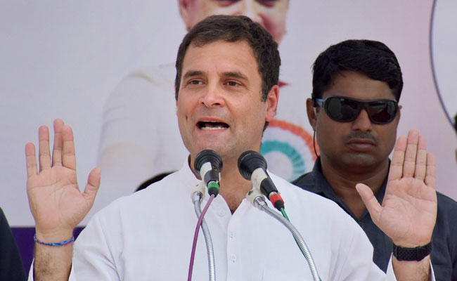 At Bihar Rally, Rahul Gandhi Calls Namesake On Stage, Crowd Cheers On