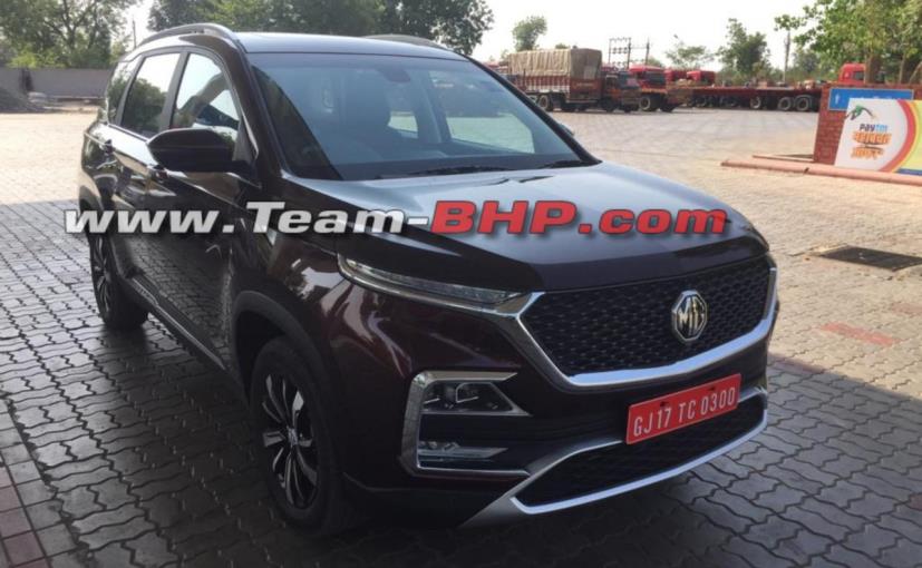 Production-Ready MG Hector Spotted Testing In India Ahead Of Launch
