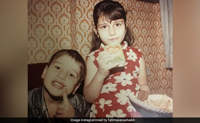 Fatima Sana Shaikh's '<I>Bachpan</i>' In 5 Pics. Reminds Us Of <I>Chachi 420</i>