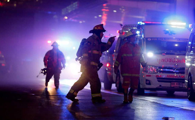 Fire At Bangkok Shopping Mall Kills At Least Two, Injures 16