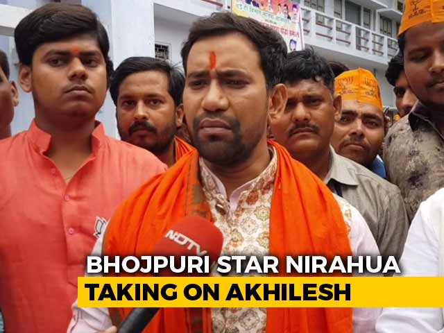 In Azamgarh, Bhojpuri Actor Amplifies Star Power To Fight Akhilesh Yadav