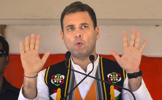 BJP's 15 Lakh Lie Or Congress's 3.6 Lakh Truth, Choose: Rahul Gandhi