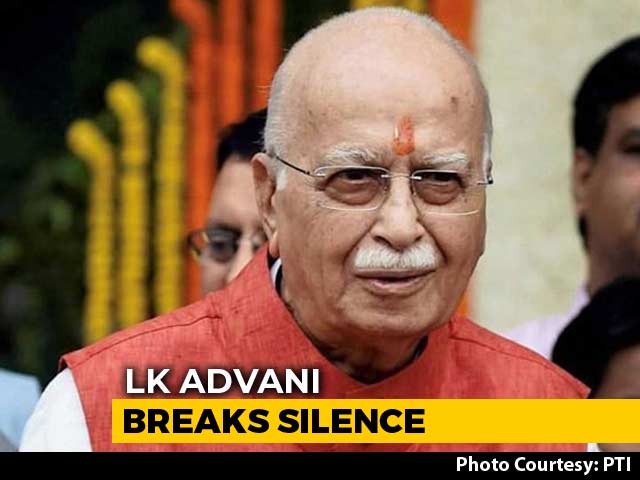 In Blog, LK Advani's Message To BJP On "Democracy Within Party"