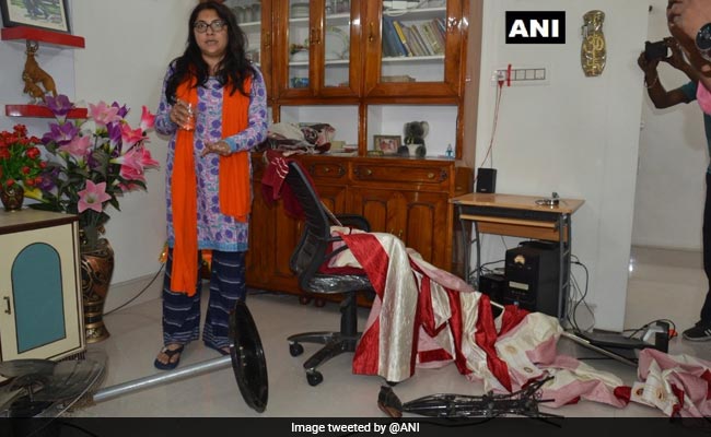 Locket Chatterjee's House Ransacked, BJP Complains Against Trinamool