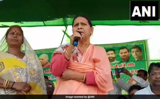 Rabri Devi Alleges Nitish Kumar "Fell On The Feet" Of PM Modi In Lucknow
