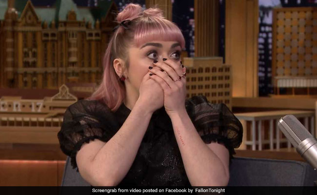 Did Maisie Williams Just Let Slip A Major <i>Game Of Thrones</i> Spoiler? Watch