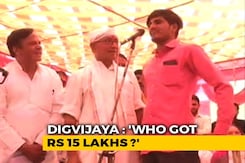 A Man Took Digvijaya Singh's '15 lakh Challenge' At Bhopal Rally. Watch A Man Took Digvijaya Singh's '15 lakh Challenge' At Bhopal Rally. Watch