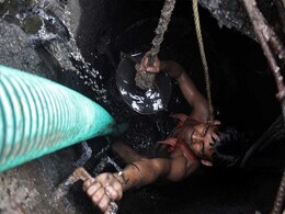 801 Workers Died Cleaning Sewers Since 1993: Central Panel Chief 801 Workers Died Cleaning Sewers Since 1993: Central Panel Chief