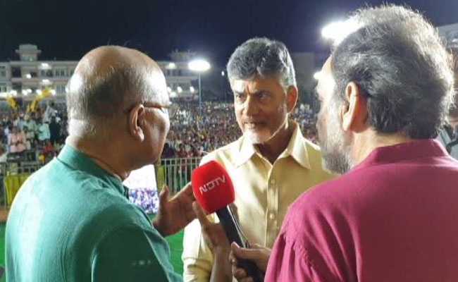 "PM Modi, KCR, Jagan Mohan Reddy All Are One": Chandrababu Naidu To NDTV