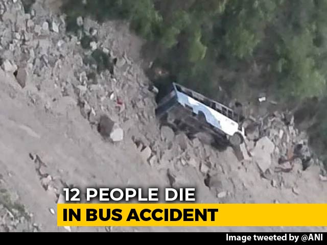 At Least 12 Dead After Bus Falls Into Gorge In Himachal's Chamba District