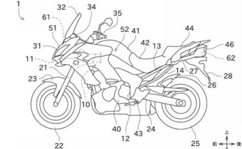 Kawasaki Patents Radar Assisted Safety System