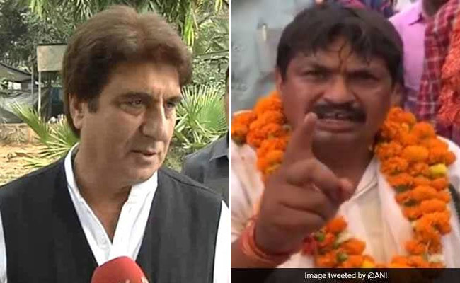 फतेहपुर सीकरी से BSP उम्मीदवार गुड्डू पंडित ने राज बब्बर को दी 'जूतों से मारने' की धमकी, बॉलीवुड से यूं आया रिएक्शन