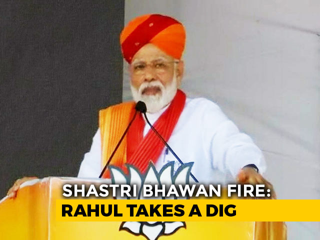 "Burning Files Won't Save You": Rahul Gandhi's Jibe At PM Modi