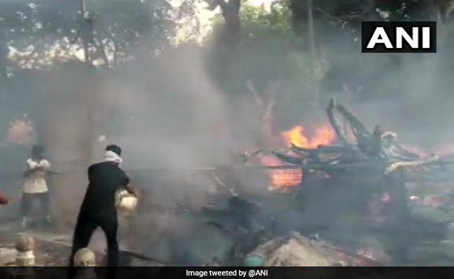 At Least Eight Huts Gutted After Fire Breaks Out In Delhi's RK Puram