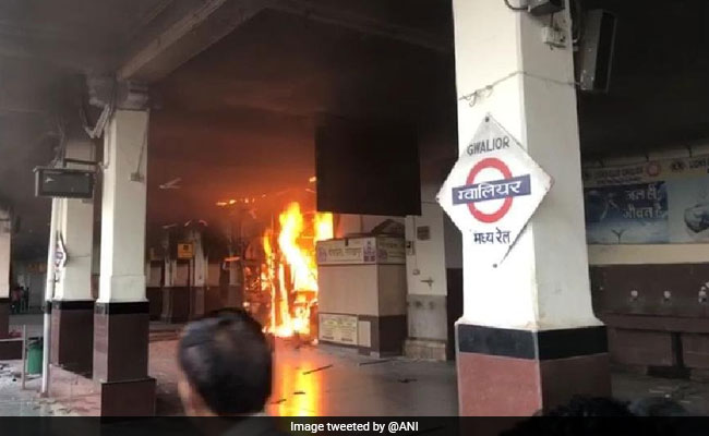 Gwalior Railway Station Canteen Gutted, No Casualties