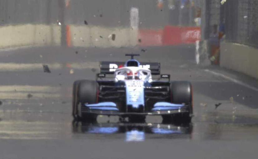 F1: Loose Drain Cover Destroys Williams Car As Incident Abandons Azerbaijan GP First Practice