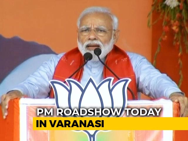 PM Modi's Varanasi Roadshow Today In Mega Prelude To Filing Papers
