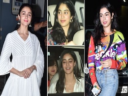 Alia Bhatt Watches <i>Kalank</i> With Ananya Panday, Janhvi, Khushi And Shanaya Kapoor Alia Bhatt Watches <i>Kalank</i> With Ananya Panday, Janhvi, Khushi And Shanaya Kapoor