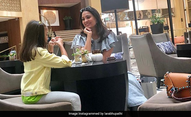 Lara Dutta's Tea Party Pic With Daughter Saira Sums Up 'Working Mom Life'