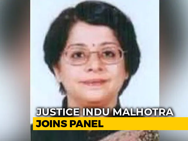 Justice Indu Malhotra Joins Panel Probing Charges Against Chief Justice