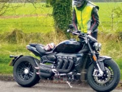 2020 Triumph Rocket III Production Model Spotted