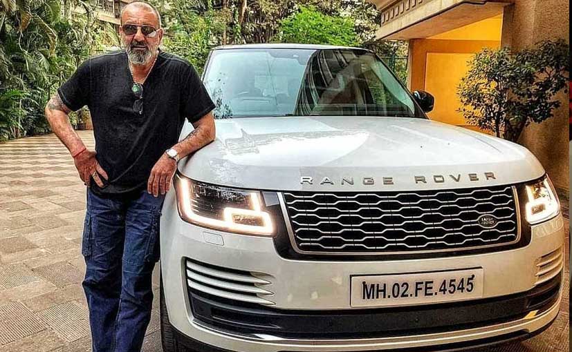 Actor Sanjay Dutt Brings Home New Range Rover