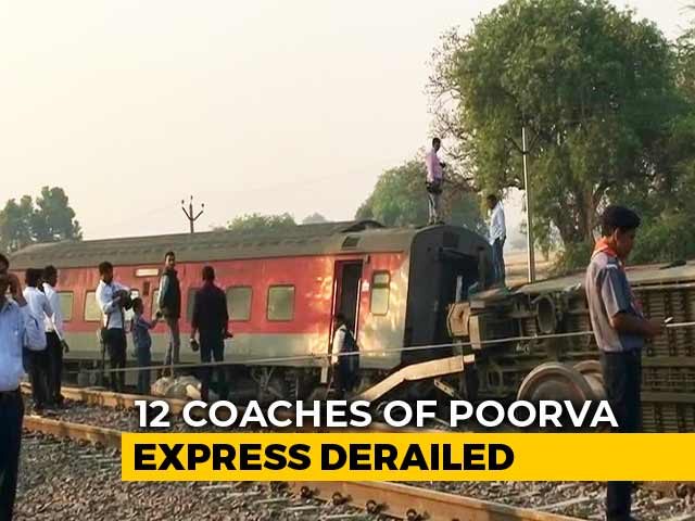 13 Injured As 12 Coaches Of Delhi-Bound Train Derail Near Kanpur