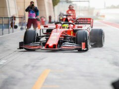 F1: Michael Schumacher's Son Mick Tests A Ferrari; Second Fastest At Bahrain Test